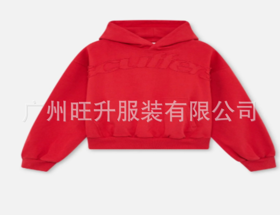 E258 레드 스웨트셔츠