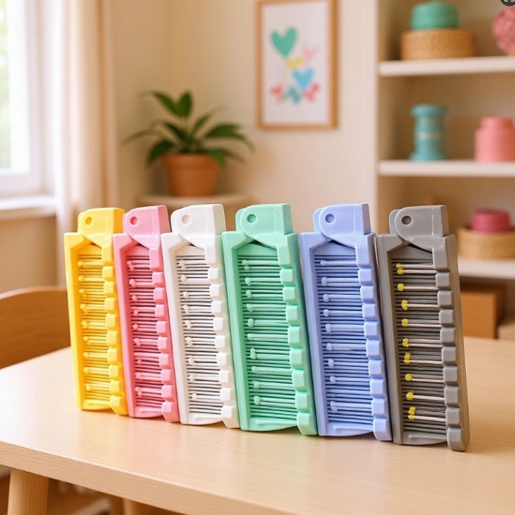 Directly Supplied from the Manufacturer, Portable Folding Dual-Purpose Comb for Hotels and Guesthouses, Double-Sided Comb, Macaron Comb