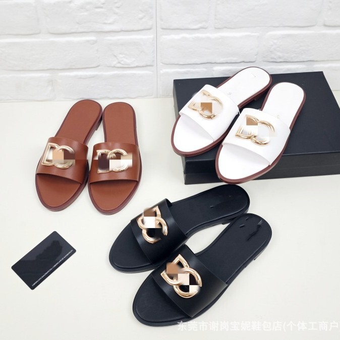 ladies shoes新款D家法式拖鞋跨境欧美非洲凉拖女鞋夏轻便可外穿|undefined