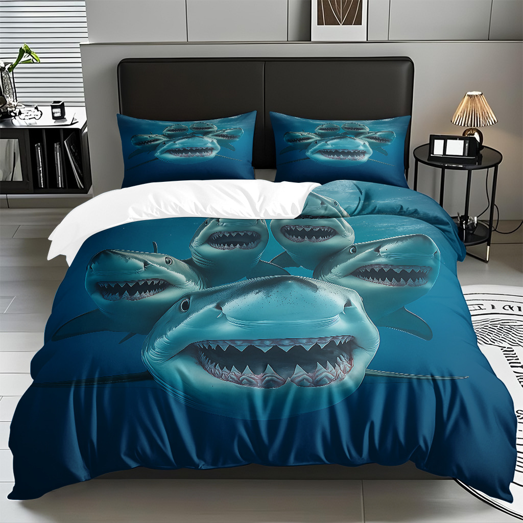 Ventas transfronterizas calientes de una variedad de patrones de reliquias marinas impresión digital colcha