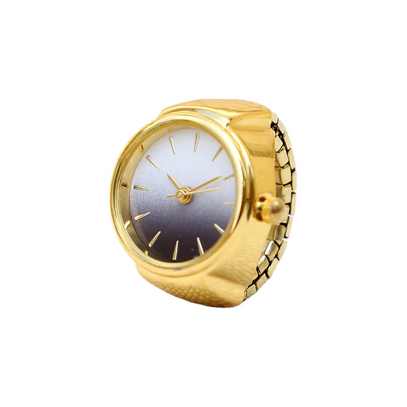 Domestic Non-Mechanical Mini Ring Watch Small Green Watch Creative Ring Watch Niche Watch Finger Quartz Watch Domestic Non-Mechanical Mini Ring Watch Small Green Watch Creative Ring Watch Niche Watch Finger Quartz Watch
