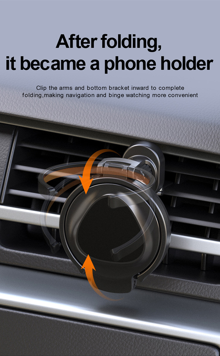 Car Air Conditioner Air Outlet Mobile Phone Holder In-Car Beverage Ashtray Holder Water Cup Holder Car Mobile Phone Holder