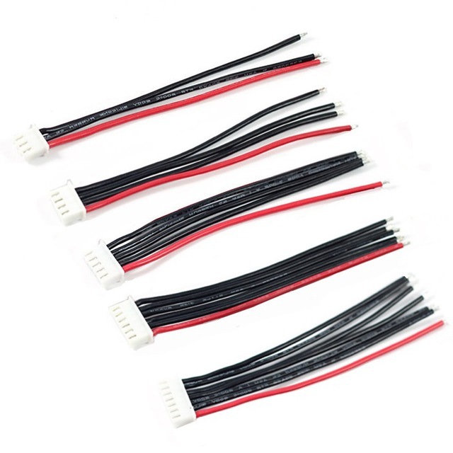 高温硅胶22AWG线 平衡充电线 3P/4P/5P/6P/7P XH端子线 10CM 航模