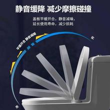 加厚uo大号桶盖新款型坐便方形马桶座便家用大通用老式v盖板配件