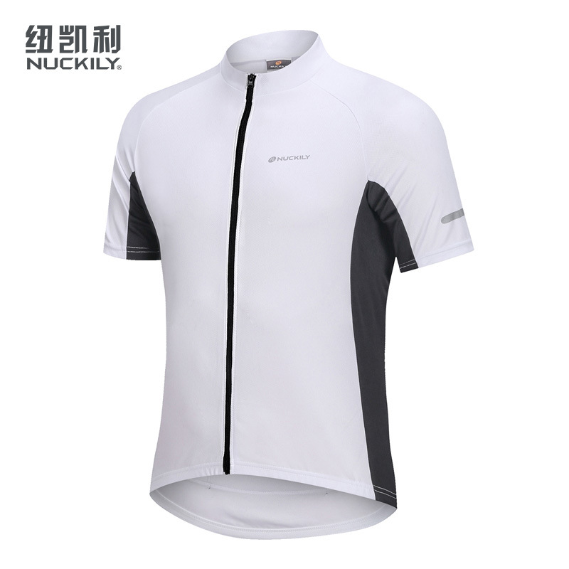 自行车骑行服夏季纯色短袖男跨境山地车自行车户外运动透气赛车服
