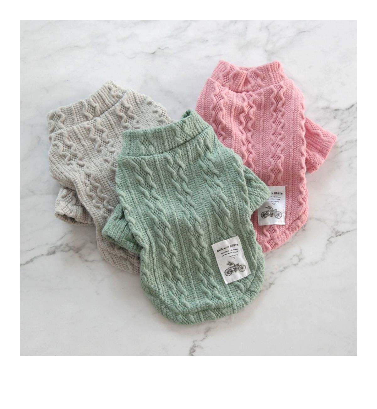 Simple Style Style 1 Piece Spring Autumn Autumn&Winter Simple Style Polyester Solid Color Pet Clothing