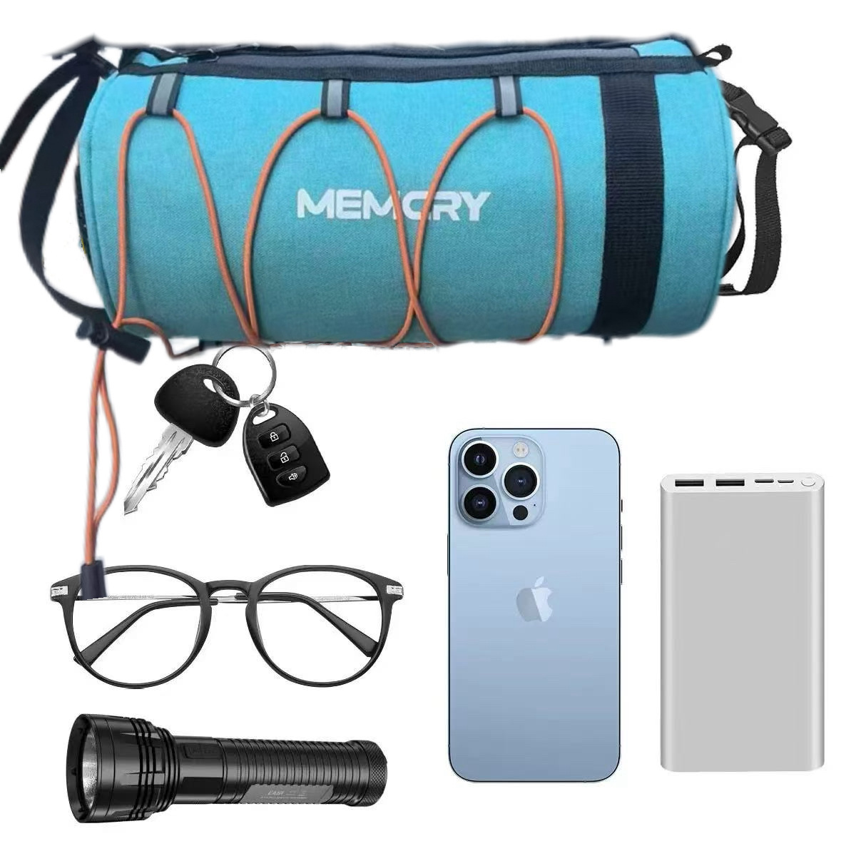 Bolsa para bicicletas, viga delantera de bicicleta de montaña, tubo superior de bicicleta, bolsa de silla, paquete de viga transversal, equipo de paquete, bolsa de almacenamiento impermeable multipropósito