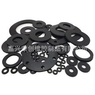 Customized Round Square Silicone Gasket, Rubber Sealing Gasket, High Temperature Resistance, Non-Standard Hole-Shaped Flange Gasket