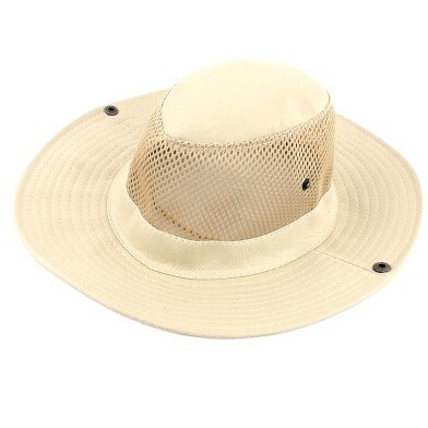 Sunshade Hat for Men, Summer Outdoor Cycling Sun Protection Net Hat, Hiking and Fishing Wide Brim Hat for Travel