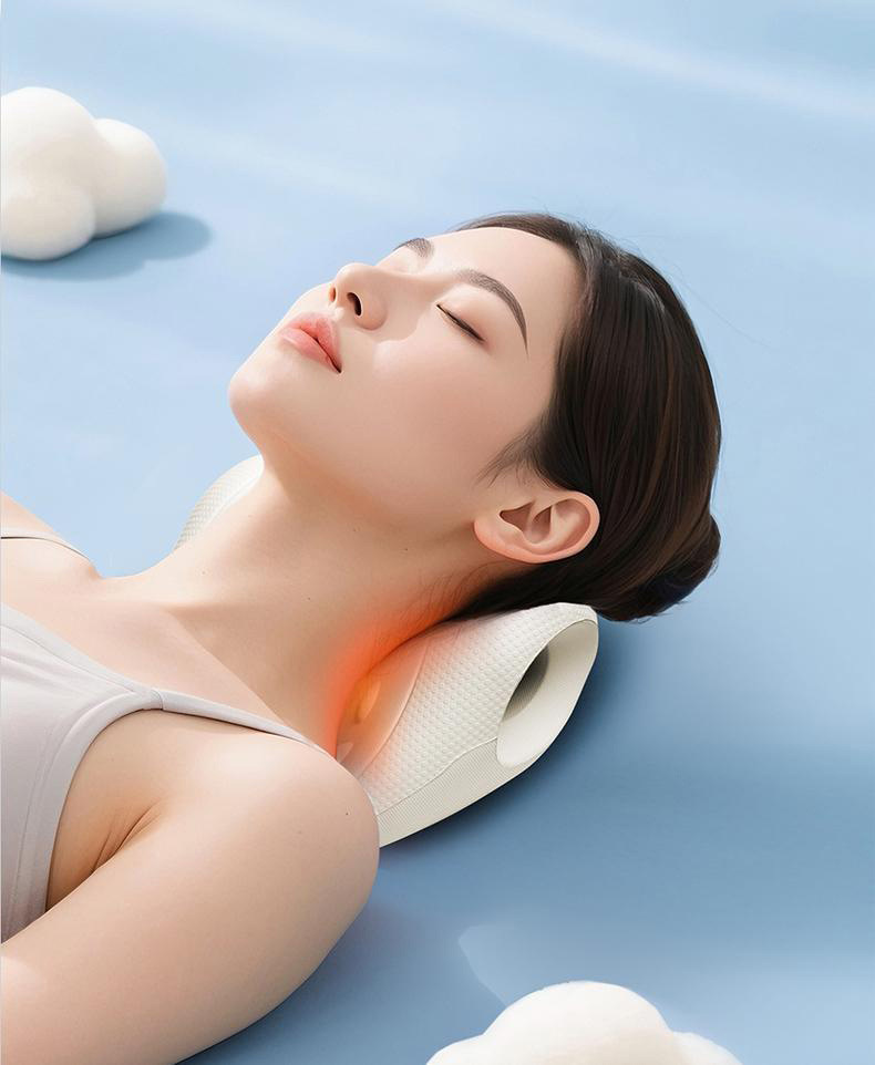 Cervical Spine Massage Pillow Neck Shoulder Home Traction Stretching Relief Neck Shoulder Acupressure Neck Pillow Neck Support