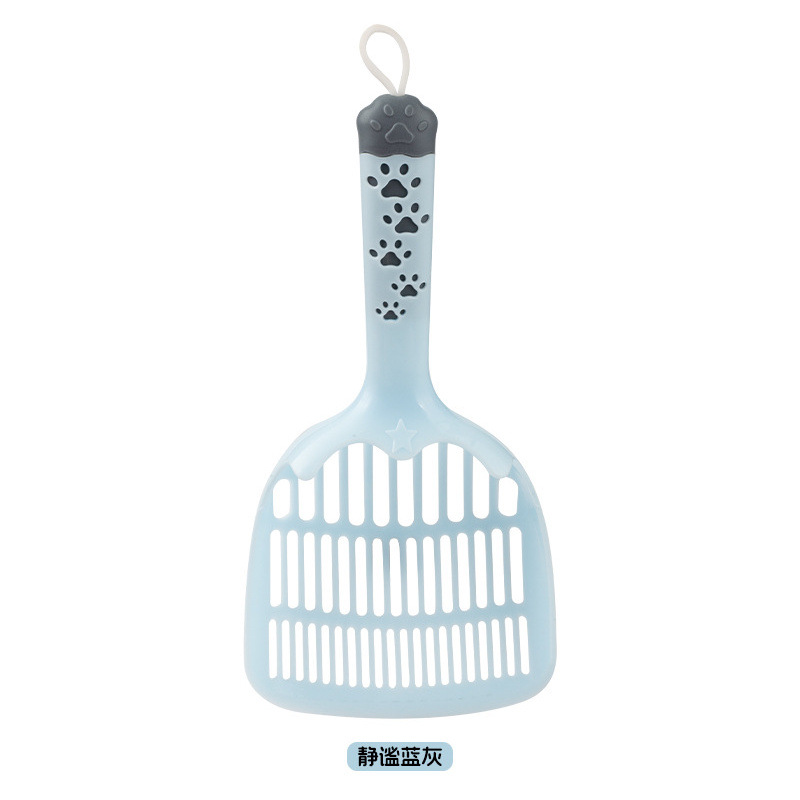 Fábrica al por mayor pala de arena para gatos grande de agujeros finos gruesos tofu arena pala de arena para gatos artefacto pala para gatos suministros para mascotas