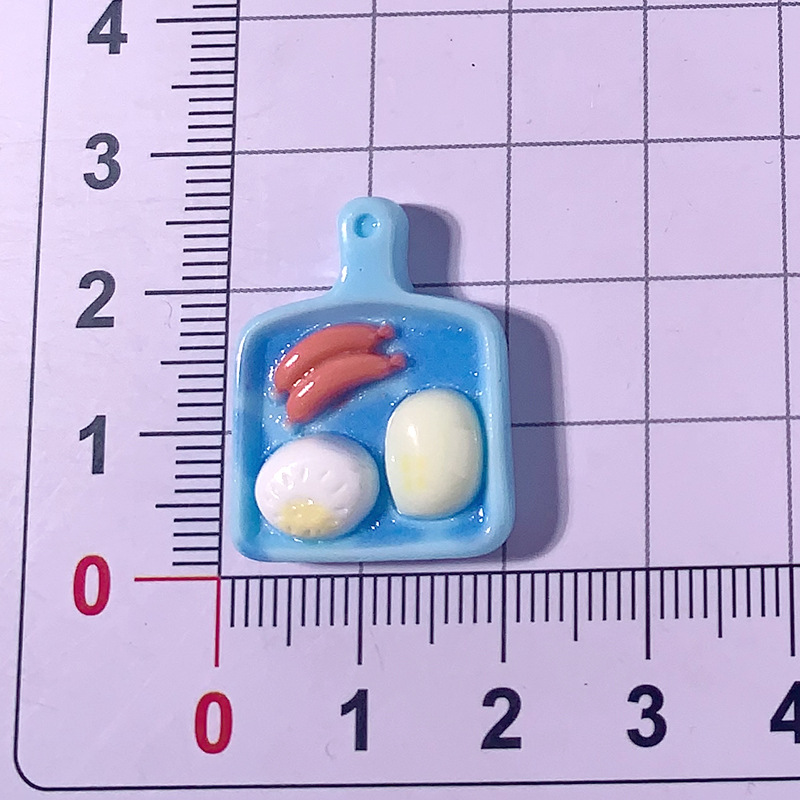 Nuevo paquete de pan de dibujos animados diy accesorios de resina adornamiento de pegamento de crema para el cabello de caja de teléfono móvil hebilla de zapato colgante hecho a mano