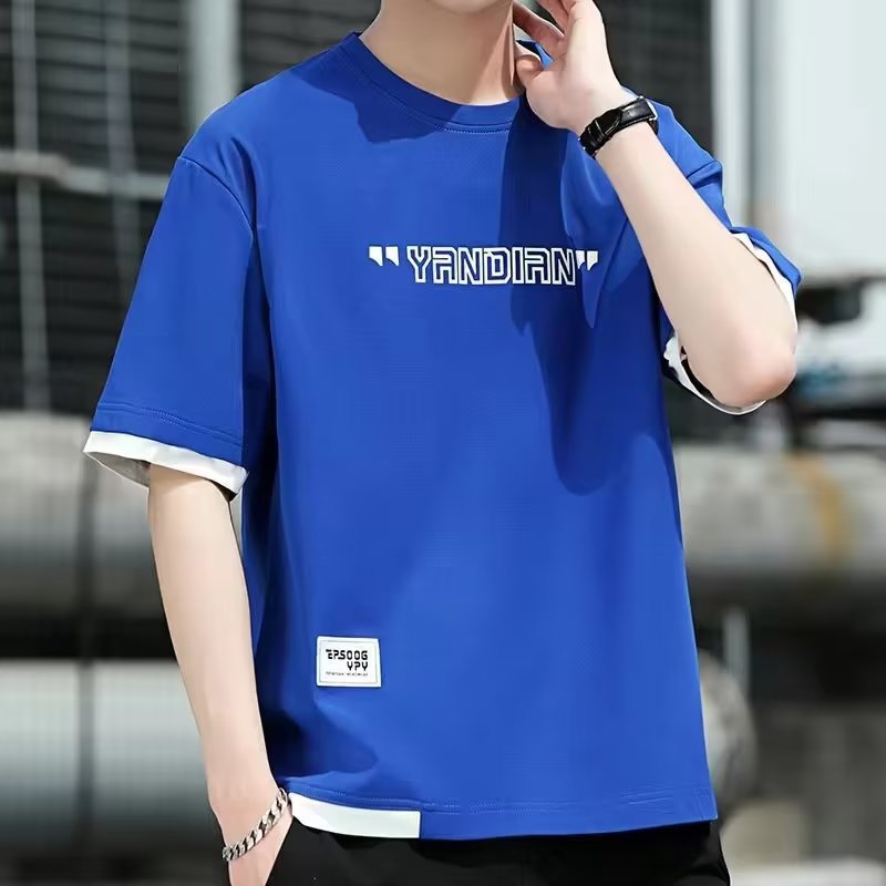 054 반팔 블루