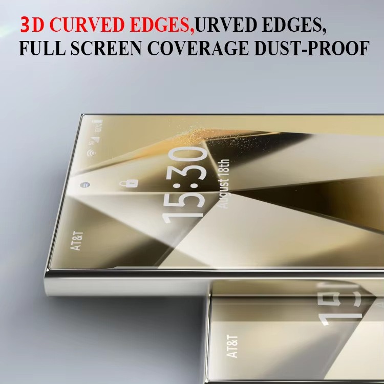 Aplicable a Samsung S25Plus película de endurecimiento SAMS25U película de alta definición sin polvo S24 película de endurecimiento de pantalla completa