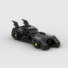 创意兼容乐高国产moc积木speed系列迷你蝙蝠战车V2男孩拼搭8格车