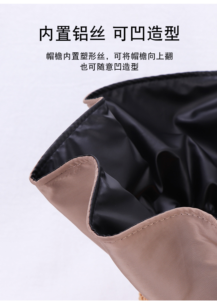 黑胶蝴蝶结盆帽-详情_08