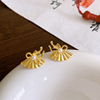 Small design advanced earrings, Chinese style, trend of season, high-quality style, bright catchy style, wholesale