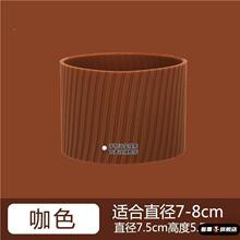 ♔♔新款硅胶隔热杯套玻i璃杯防滑防烫水杯圈保护套直筒茶杯套加