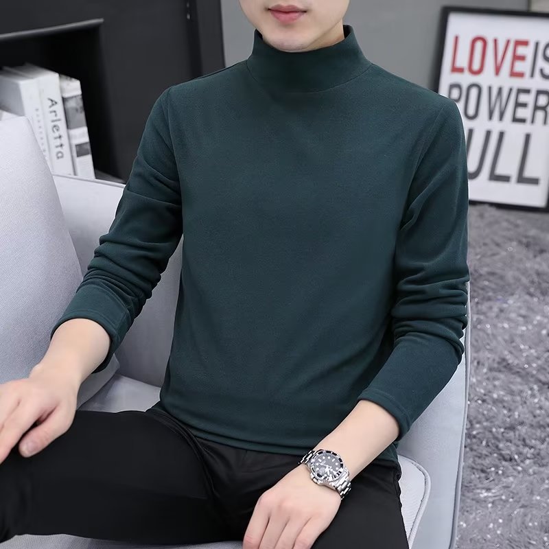 드롱 미드하이 칼라 다크그린