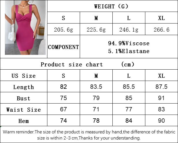 Elegant Women's Slimming Dress Bodycon Bag Hip Strap Style Dress_voghion.com