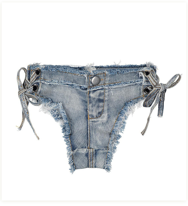 Denim Bikini Swimsuit Set NSML64112