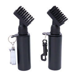 Factory wholesale cross-border new golf water spray brush cleaning brush golf can store water head brush golf accessories