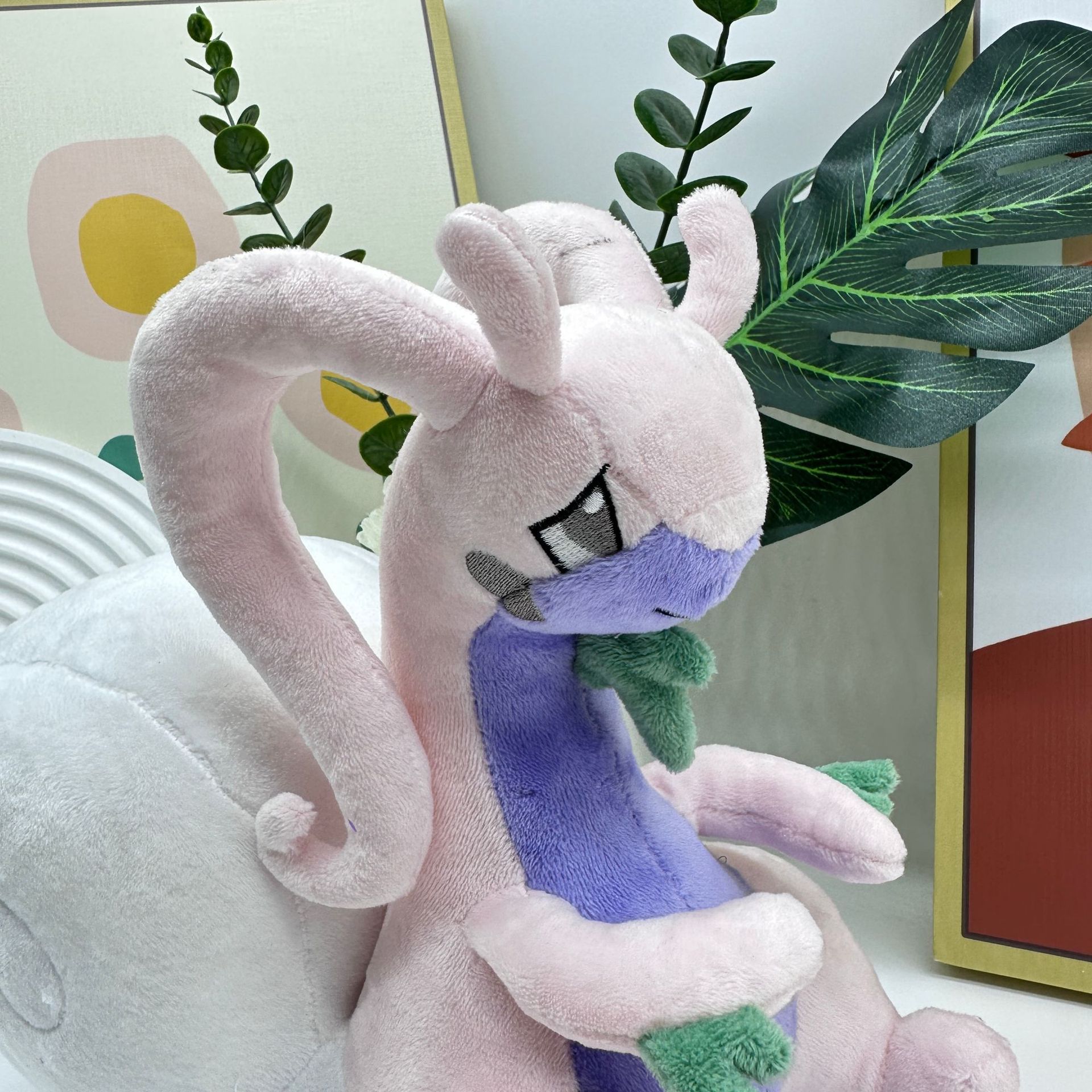 Cross border new product Sleeping Vaporeon Plush Water Eevee plush toy doll_voghion.com