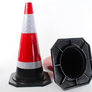 Parking Space Anti-Occupancy No-Parking Barrier Bollard Private Ice Cream Cone Warning Sign Anti-Occupancy Rubber Bollard