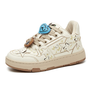 Butterfly Co-Branded Star Shoes Autumn and Winter New National Fashion Brand Versatile Casual Thick-Soled Sneakers for Men and Women Wang Hedi's Same Style