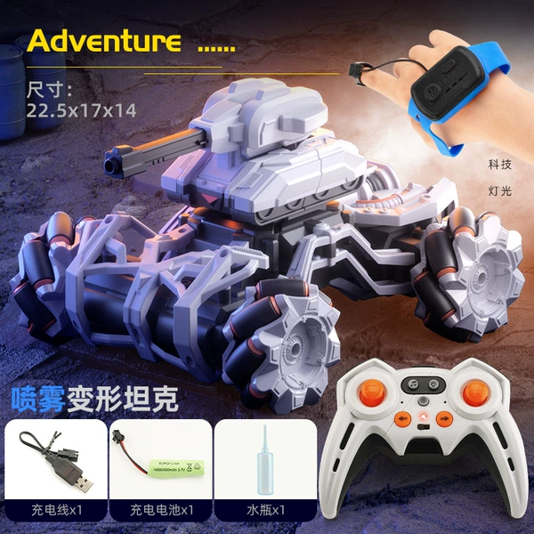 Transformer, spray, tank, handle, watch, remote control