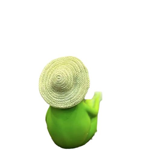 Outdoor courtyard garden decorations fish pond rockery landscaping resin small frog fishing creative landscape sculpture