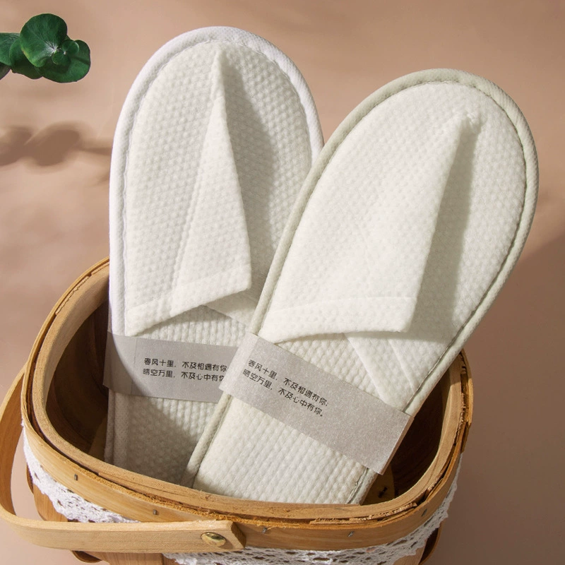 Всесезонные гостиничные тапочки для гостеприимства, одноразовые гостиничные тапочки, утолщенные дорожные домашние тапочки для гостеприимства