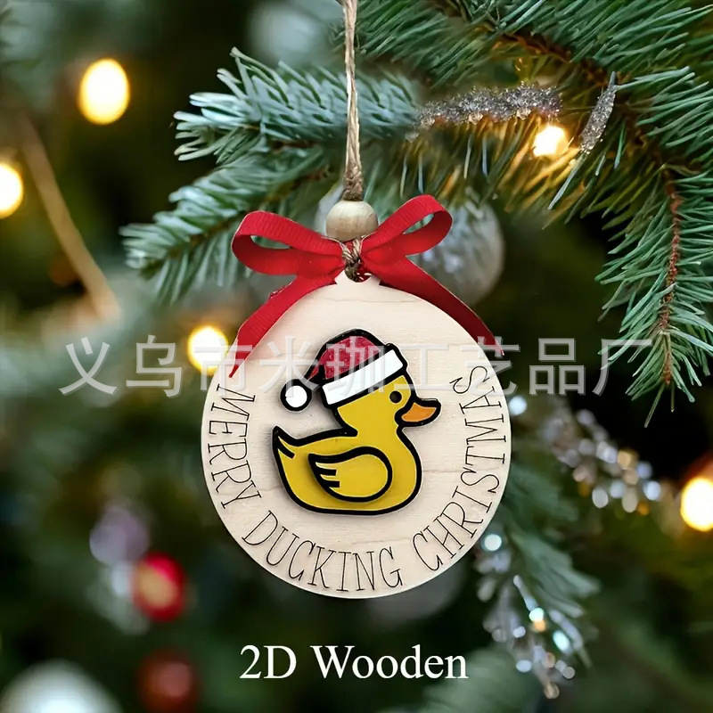 2025年越境新築祝いギフト クリスマス 母の日 バレンタインデー 装飾品 玄関用丸型木製吊り飾り|undefined
