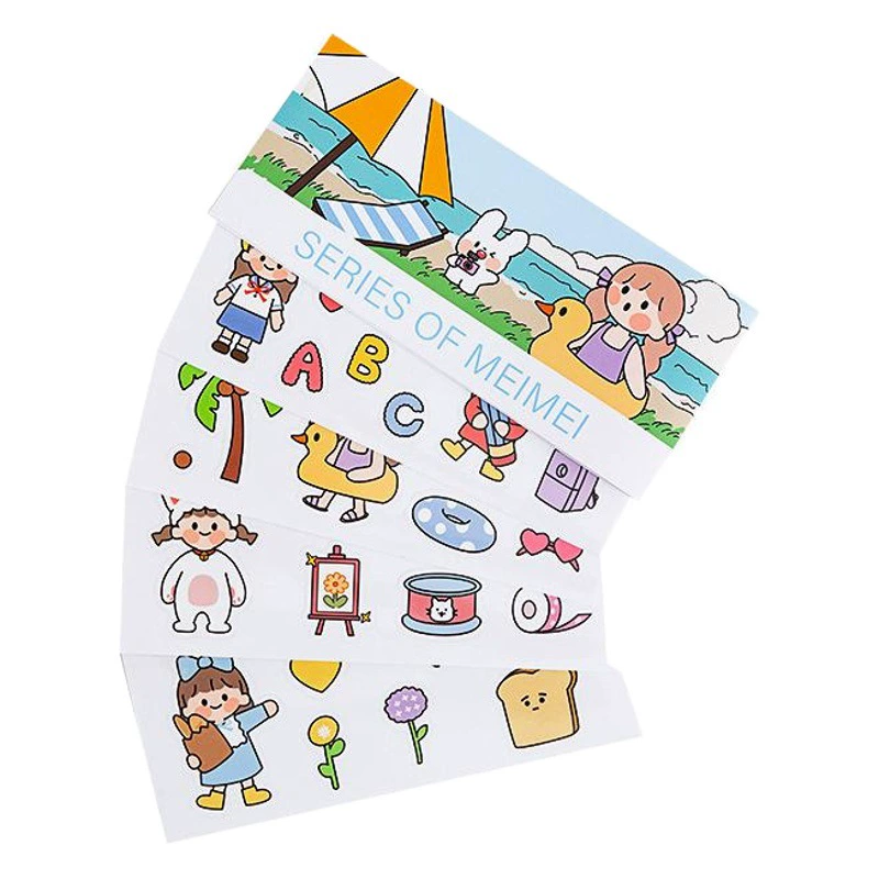 Ins Южная Корея оригинальный милый мультяшный термос Водонепроницаемая наклейка ПВХ чашка для воды ручной счет наклейка для ноутбука