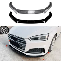 Применимо Audi A5 S5 Sline F5 Предварительный период 2017-2020 Передняя губа передняя лопатка спойлер модификация наружной отделки