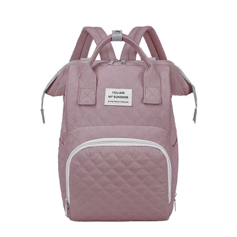Fashionable Korean-style double-shoulder mommy bag, multi-functional maternity bag, large-capacity baby and maternal products storage bag, milk storage bag undefined