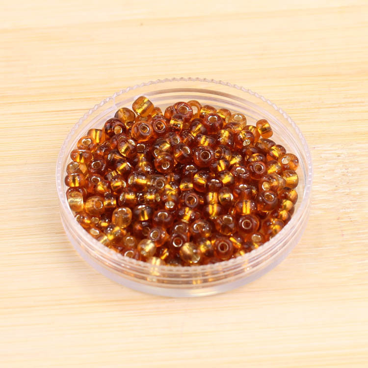 Diyアクセサリービーズアクセサリー材料ビーズ充填銀2-4mmガラスビーズヘアピンフリンジ手作りブレスレットネックレス|undefined