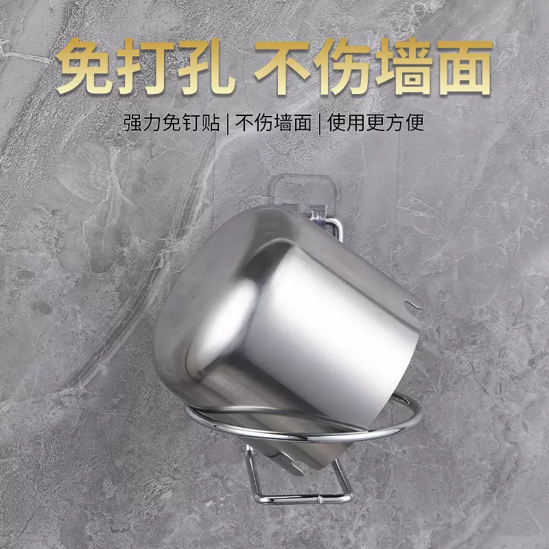 挂壁式烟灰缸可定logo商场超市酒吧挂墙免打孔厕所卫生间防飞灰缸