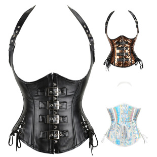 �D��첱������ŮPUƤ����~����������corset�W���ԸЌm͢������