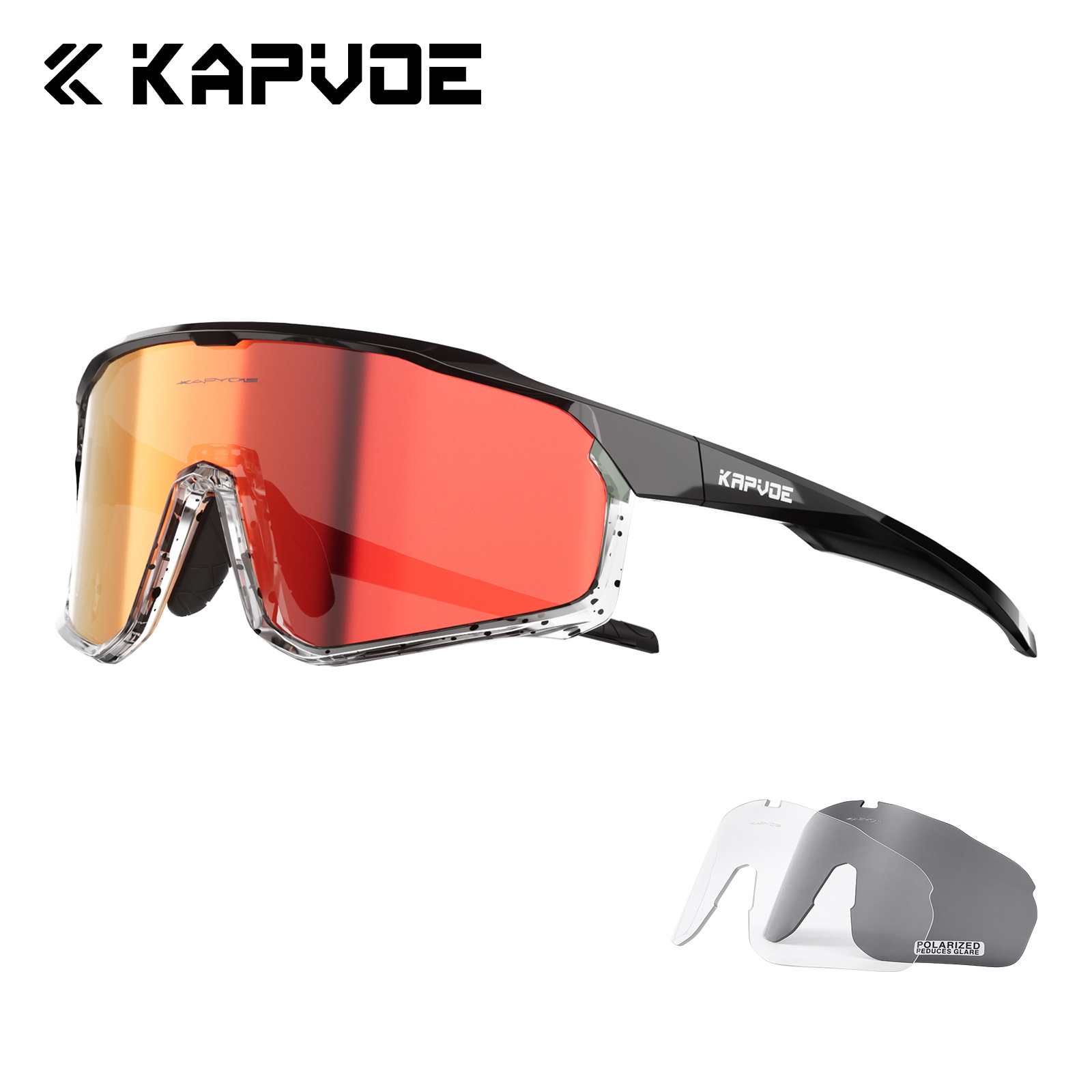 Gafas de Ciclismo con Montura Desmontable de TR90, a Prueba de Viento y Arena, para Deportes al Aire Libre
