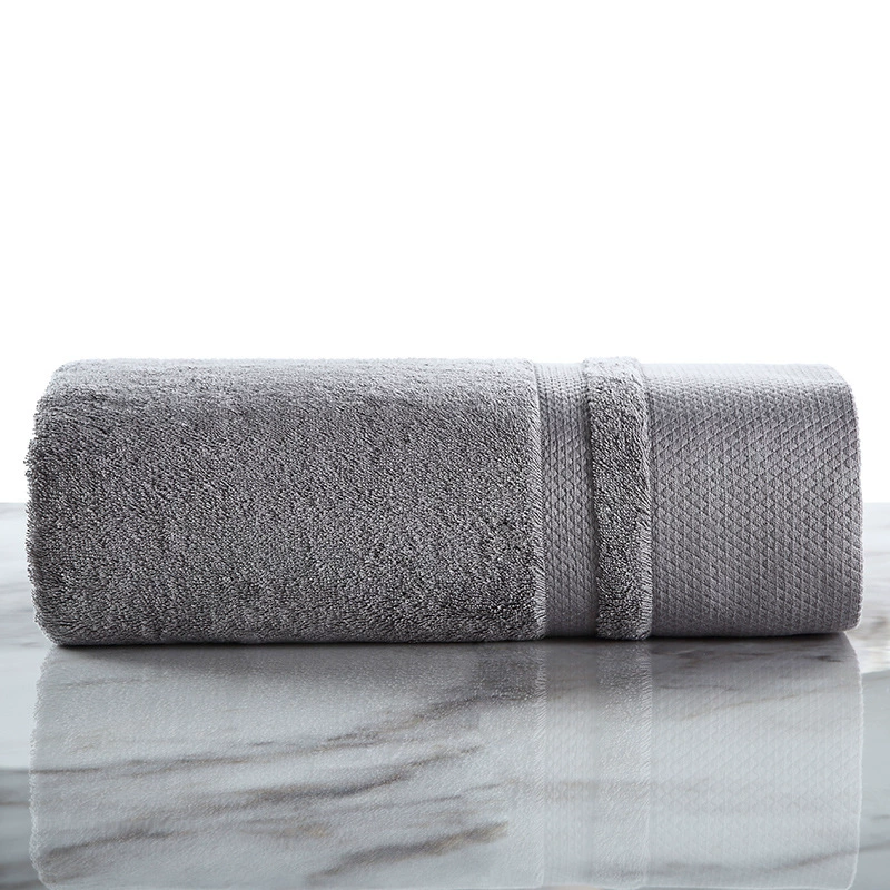 bath towel 150 × 80 cm, 100% cotton, thick absorbent, multiple colors