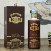 怀庄酒德庄53贵州茅台镇酱型白酒53度粮食酒坤沙酒礼盒装整箱送礼