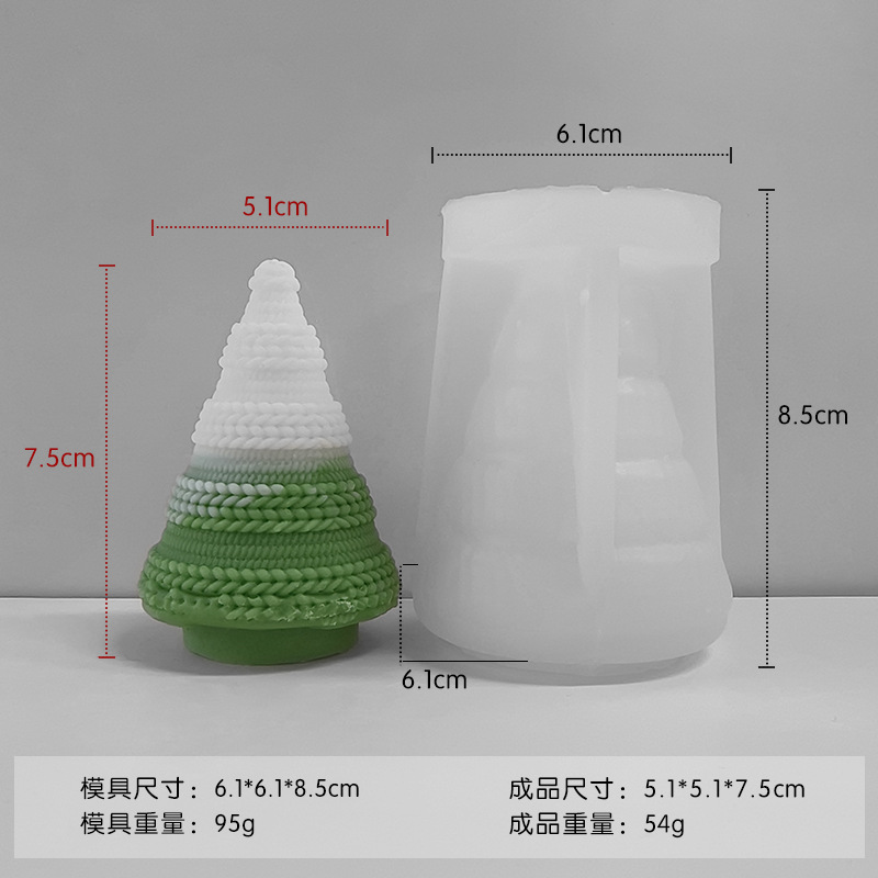 DIY aromaterapia vela de silicona molde casero vela adornos hechos a mano aromaterapia decoraciones de Navidad herramientas abrasivas