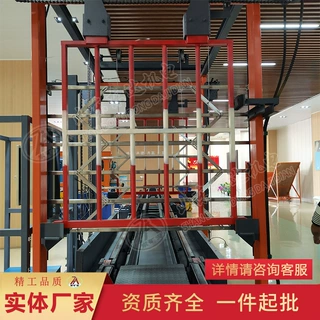 副井销齿操车设备液压安全门 不锈钢井口罐笼自动安全罐帘门
