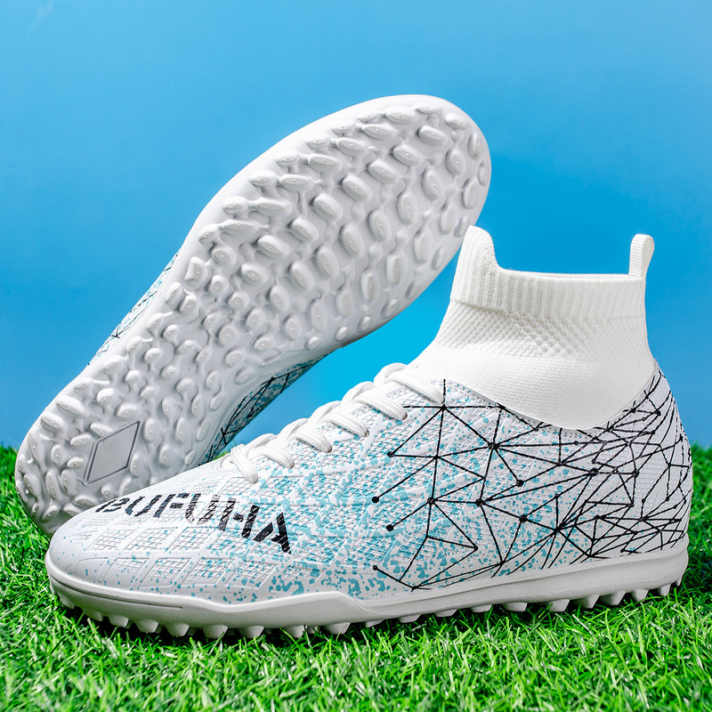 Cross-Border Main Product: Soccer Shoes, Long Spike Shoes, Youth Outdoor Soccer Sports Professional Competition Player Training Shoes, Basketball