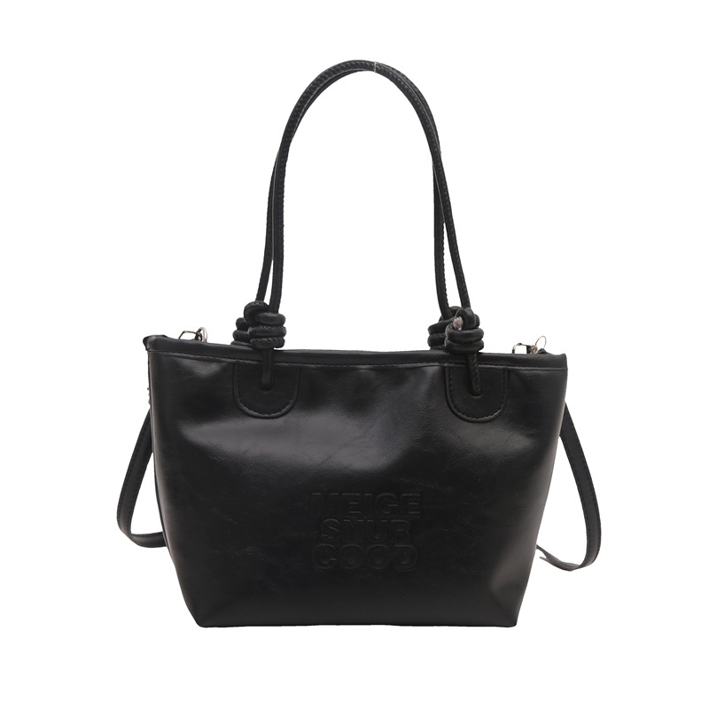 Estilo occidental retro pequeño bolso femenino 2024 nuevo otoño e invierno bolso de mensajero literario de moda bolso de cubo portátil de moda