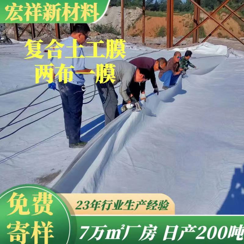 供应白色土工膜HDPE复合防渗土工膜水池用防渗膜
