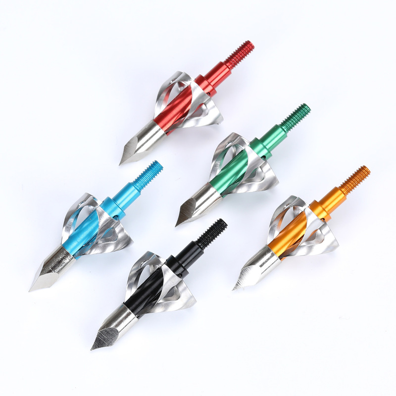 Metal Stinger Arrow Outdoor Archery Shooting Entertainment Arrow Metal Material Suitable for 6.2mm Inner Diameter