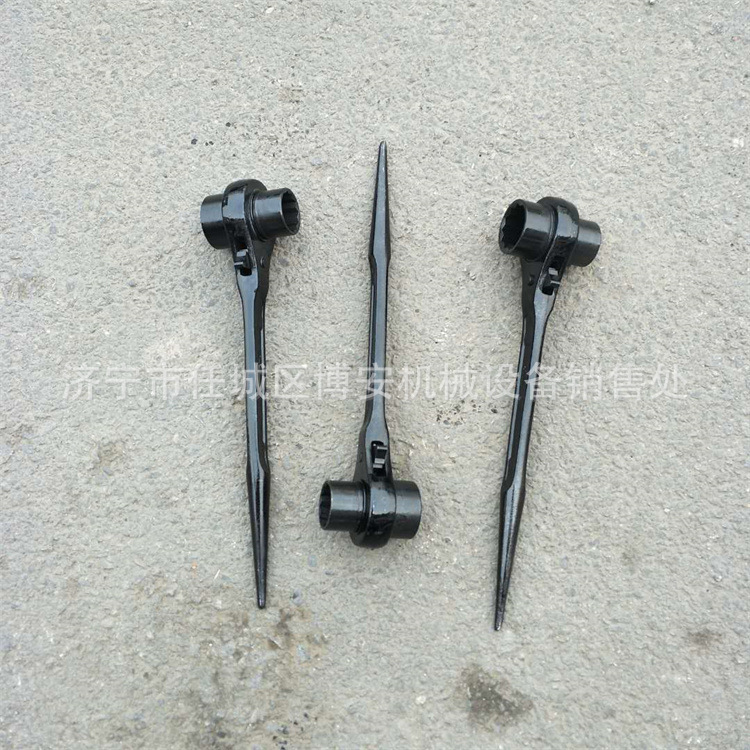 尖尾棘轮扳手 双向套筒快动自动板手多功能节能基刺轮工具