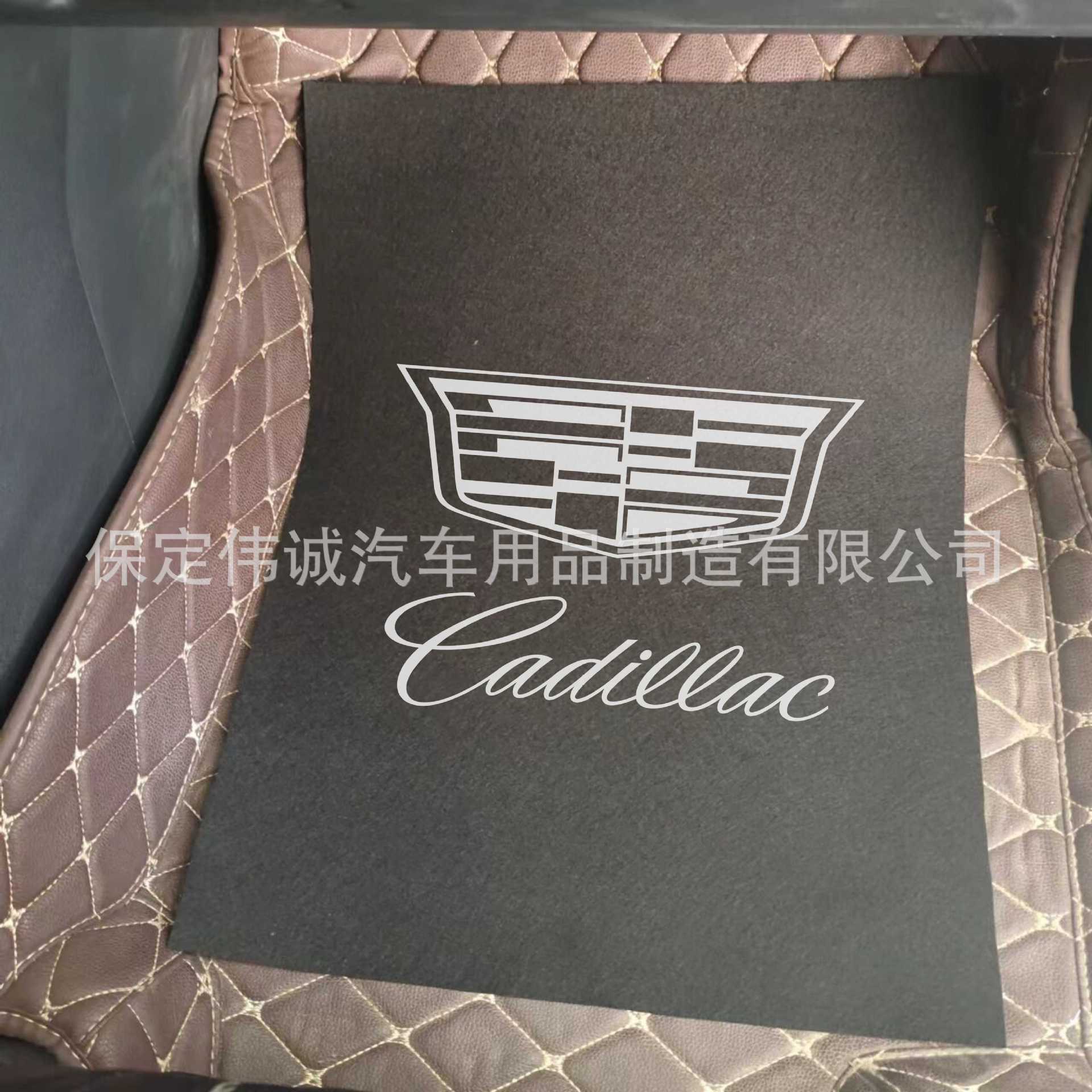 10개의 매우 두꺼운 검정색 캐딜락 로고, 재사용 가능